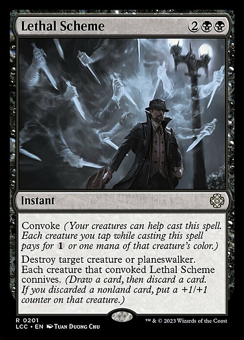 Lethal Scheme Card Front