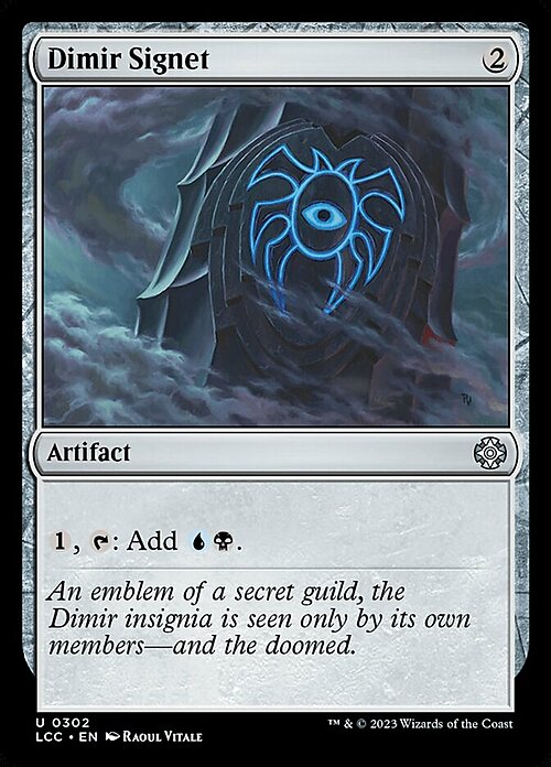 Sigillo Dimir Card Front