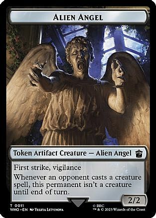 Alien Angel // Alien Insect Card Front