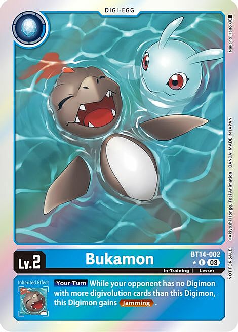 Bukamon Card Front