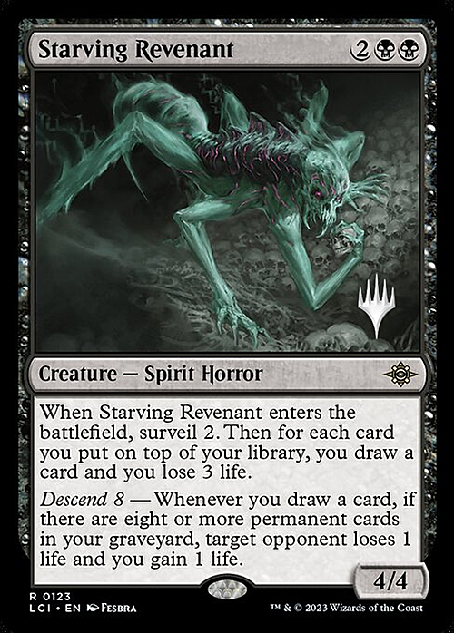 Starving Revenant Card Front