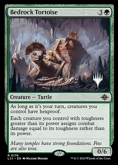 Bedrock Tortoise Card Front