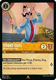 Grand Duke - Advisor to the King