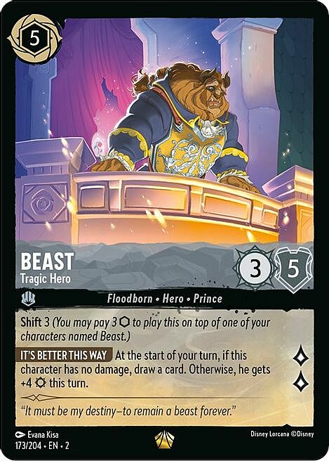 Beast - Tragic Hero Card Front