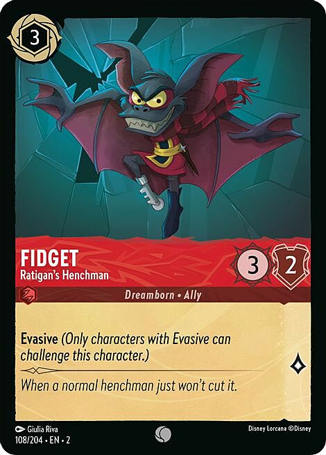 Fidget - Ratigan's Henchman Card Front