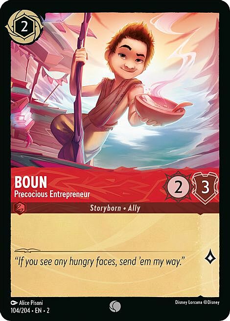 Boun - Precocious Entrepreneur Card Front