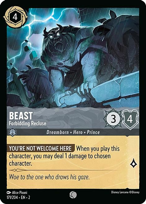 Beast - Forbidding Recluse Card Front