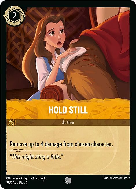 Hold Still Card Front