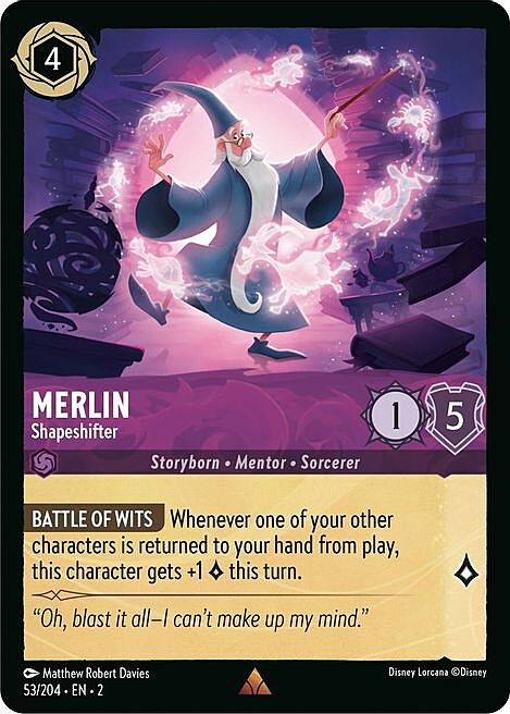 Merlin - Shapeshifter Card Front