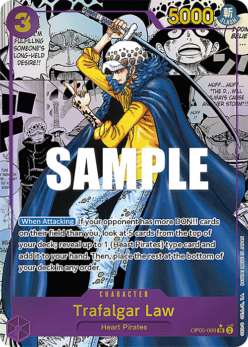 Trafalgar Law Card Front