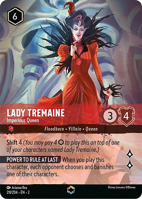 Lady Tremaine - Imperious Queen Card Front