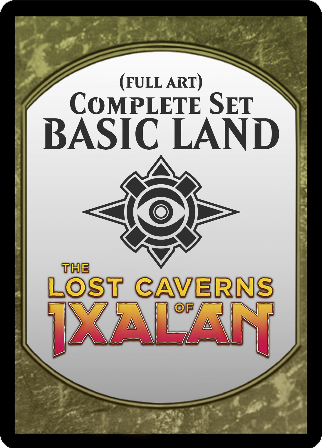 Set di terre base di Le Caverne Perdute di Ixalan