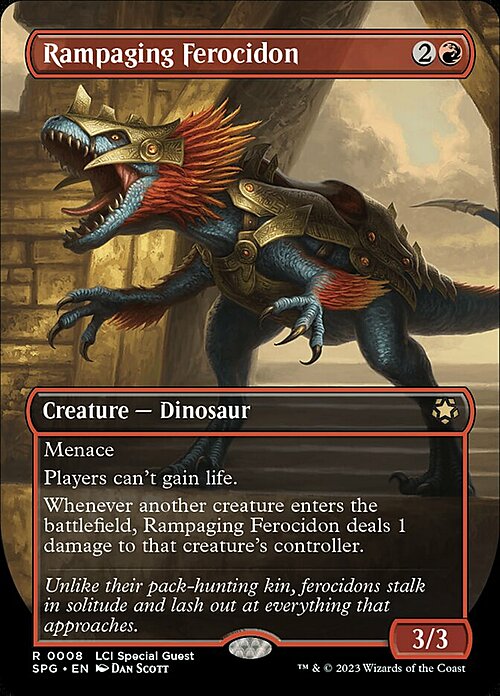 Rampaging Ferocidon Card Front