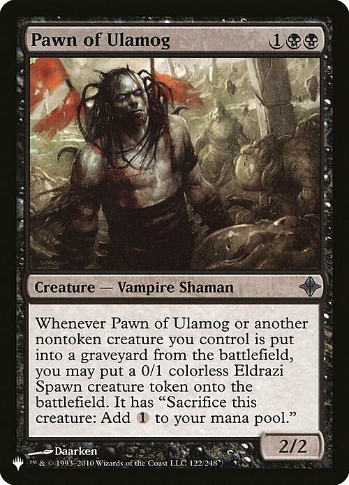 Pawn of Ulamog Card Front