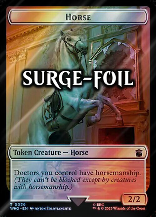 Horse // Alien Insect Card Front