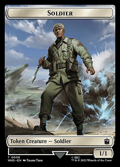 Soldier // Cyberman Card Front