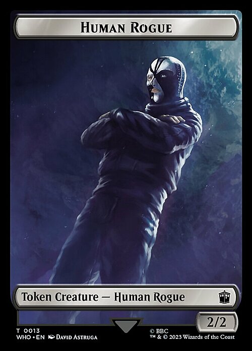 Human Rogue // Food Card Front