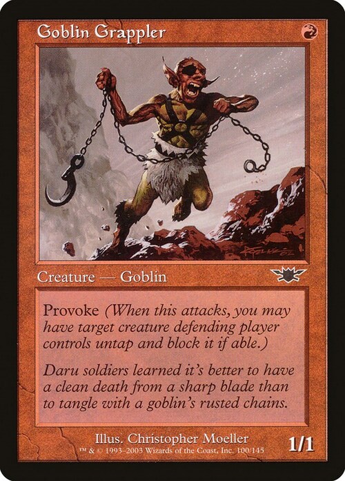 Goblin Grappler Card Front