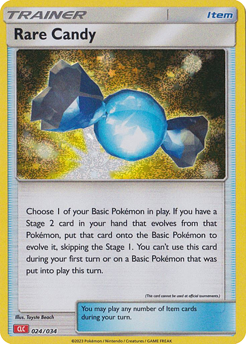 Rare Candy Card Front