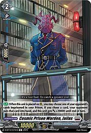 Cosmic Prison Warden, Jailas