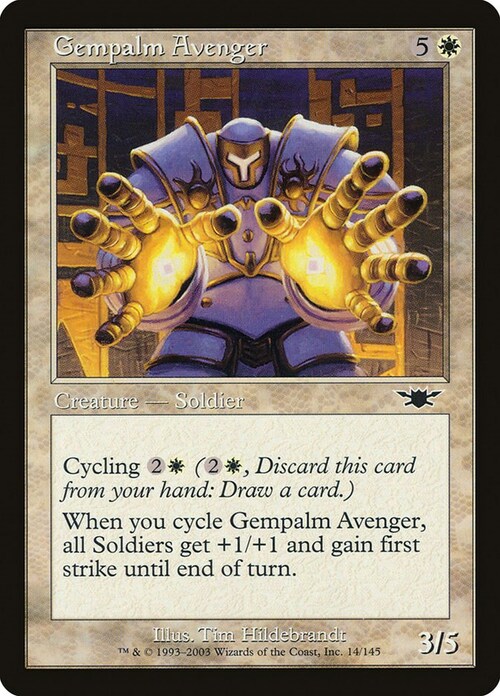 Gempalm Avenger Card Front