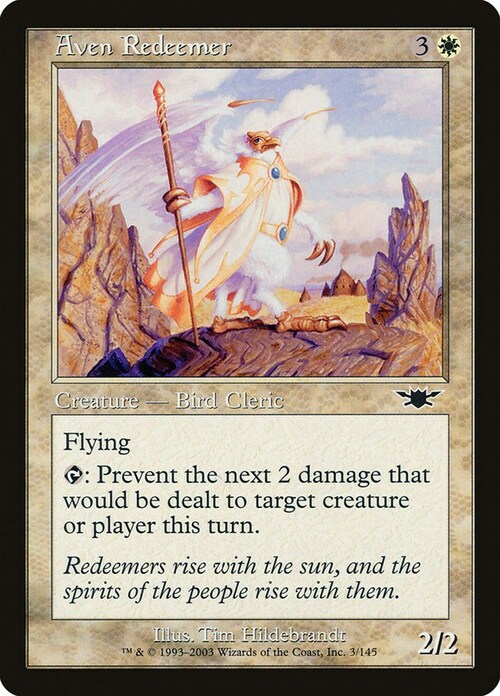 Aven Redeemer Card Front