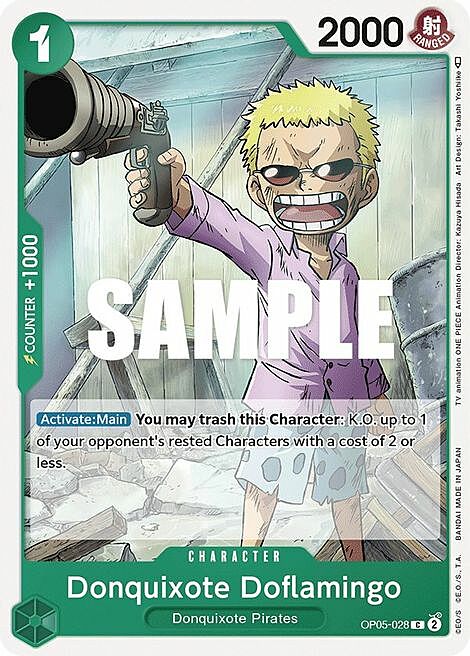 Donquixote Doflamingo Card Front