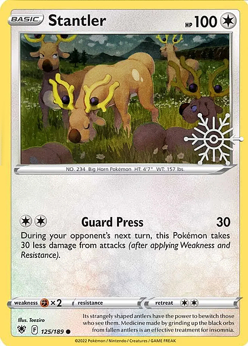 Stantler Card Front