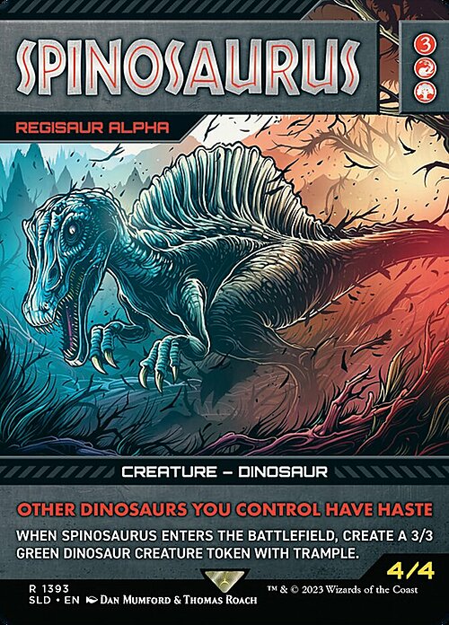 Regisaur Alpha Card Front