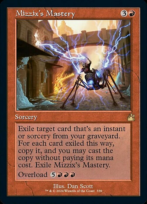 Mizzix's Mastery Card Front