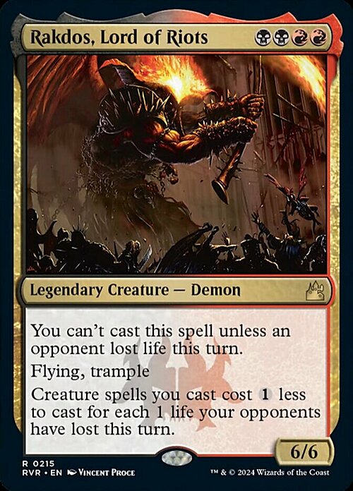 Rakdos, Lord of Riots Card Front