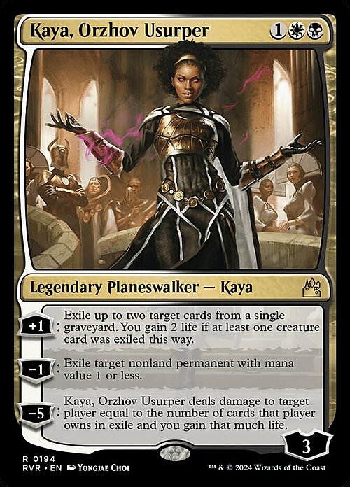 Kaya, Orzhov Usurper Card Front