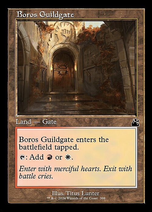 Boros Guildgate Card Front