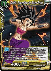 Caulifla, Preparations for Potara-Fusion