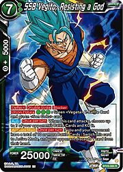 SSB Vegito, Resisting a God