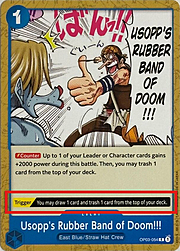 Usopp's Rubber Band of Doom!!!