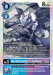 WereGarurumon (X Antibody)