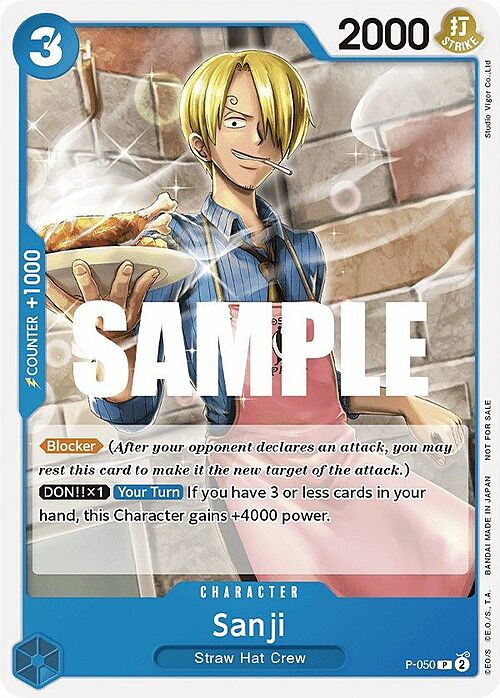 Sanji Card Front