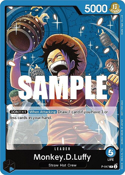 Monkey.D.Luffy Card Front