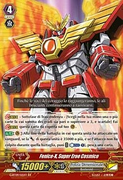 Super Cosmic Hero, X-phoenix [G Format] Card Front