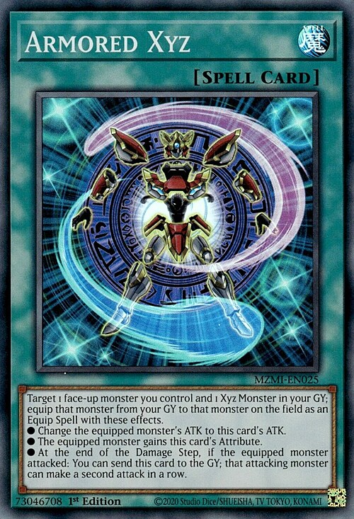 Armored Xyz Card Front