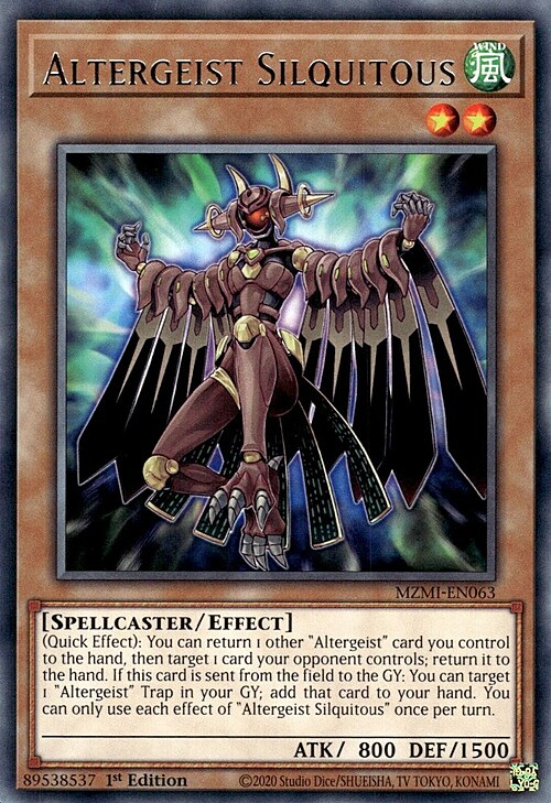 Altergeist Silquitous Card Front