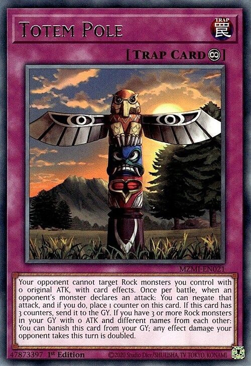 Totem Pole Card Front