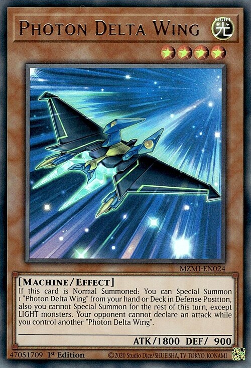 Photon Delta Wing Card Front