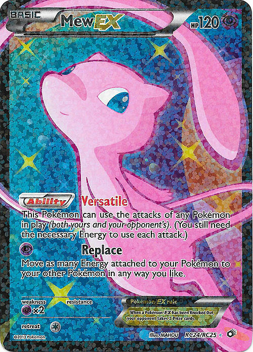 Mew EX Card Front