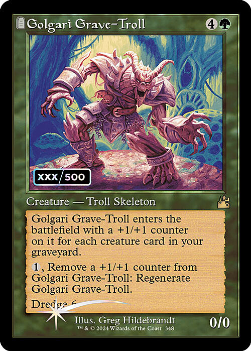 Golgari Grave-Troll Card Front