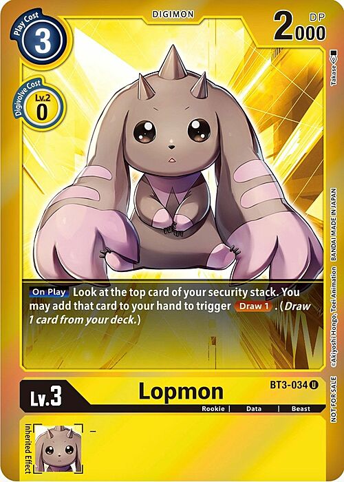 Lopmon Card Front