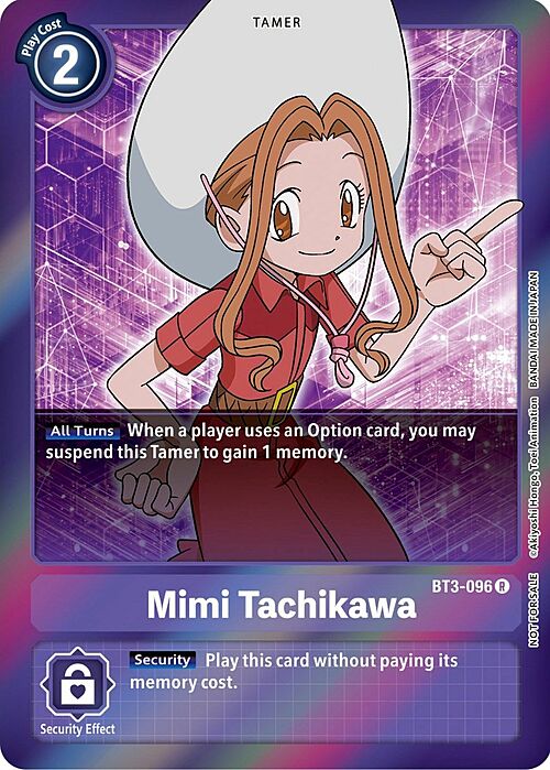 Mimi Tachikawa Card Front