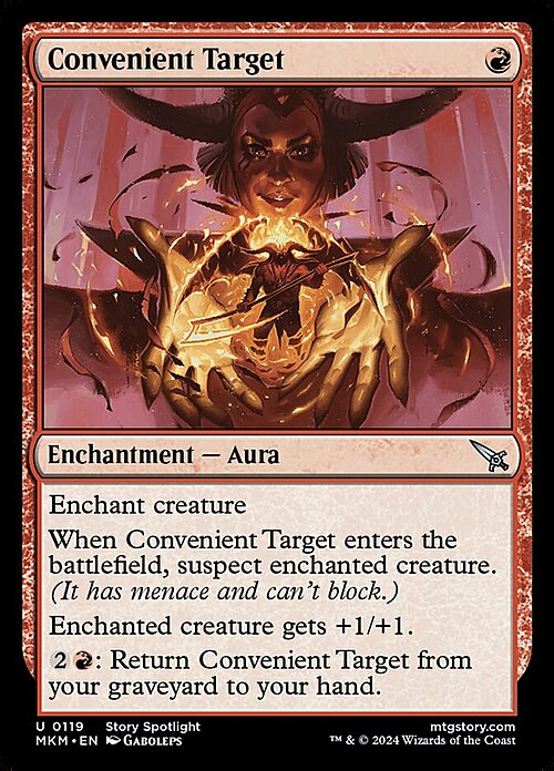 Convenient Target Card Front