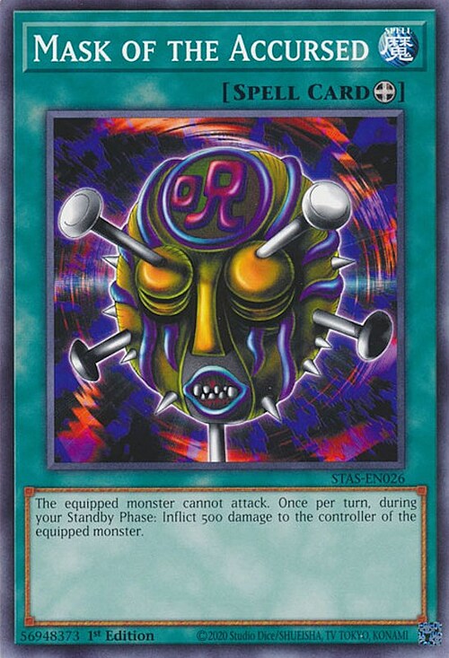 Mask of the Accursed Card Front